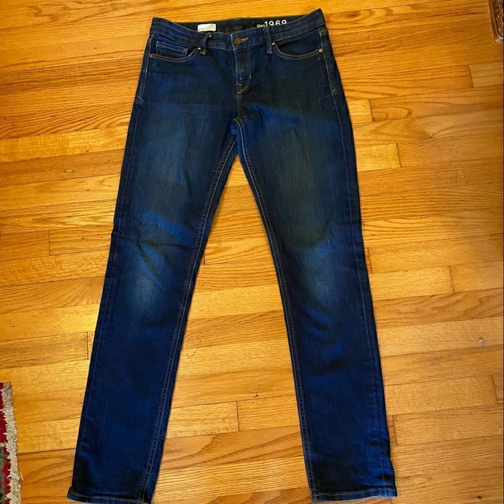 - Gap  *1969 Real Straight*  jeans, size 29L